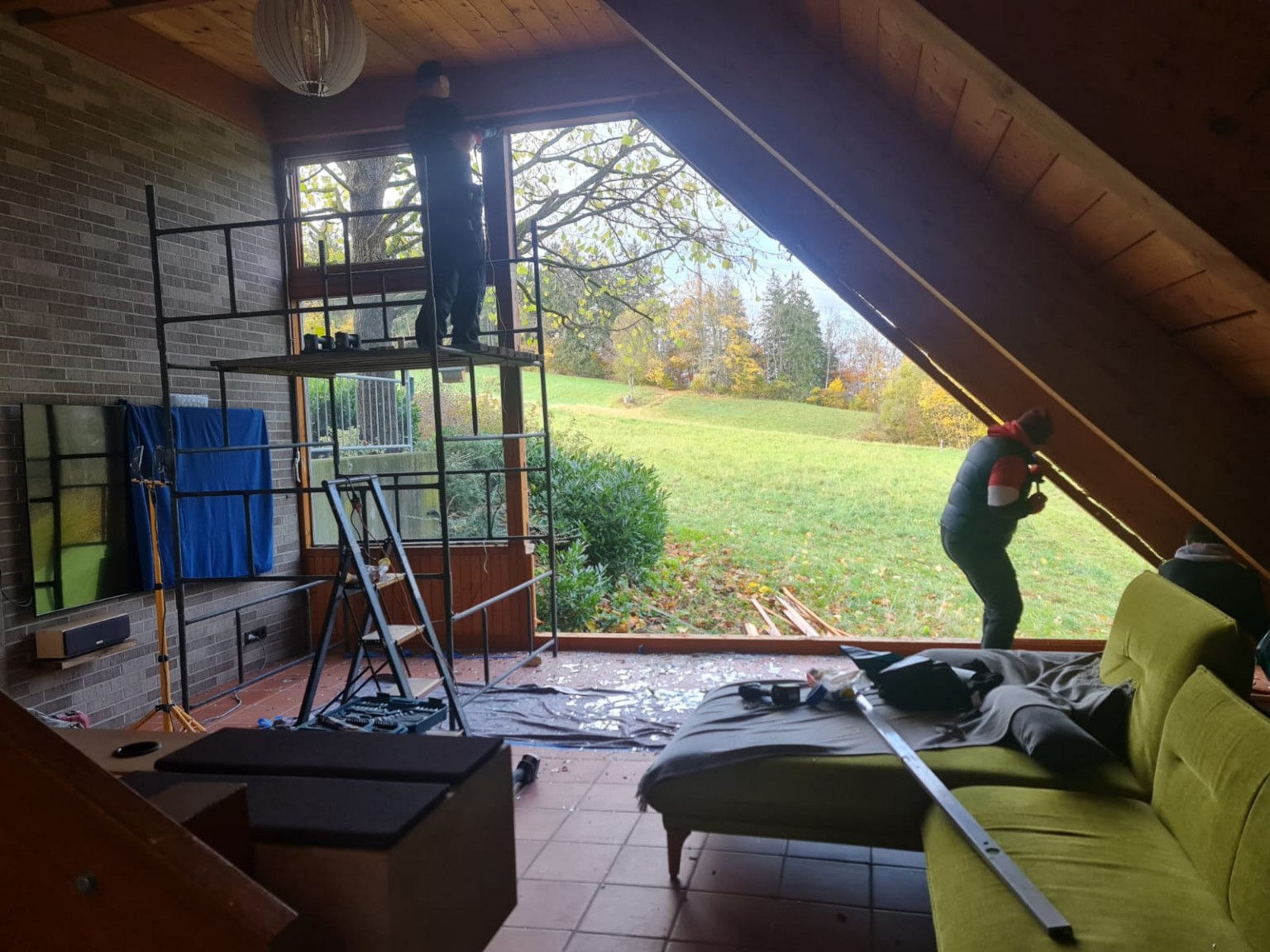 Fenstermontage durch Lukas DE